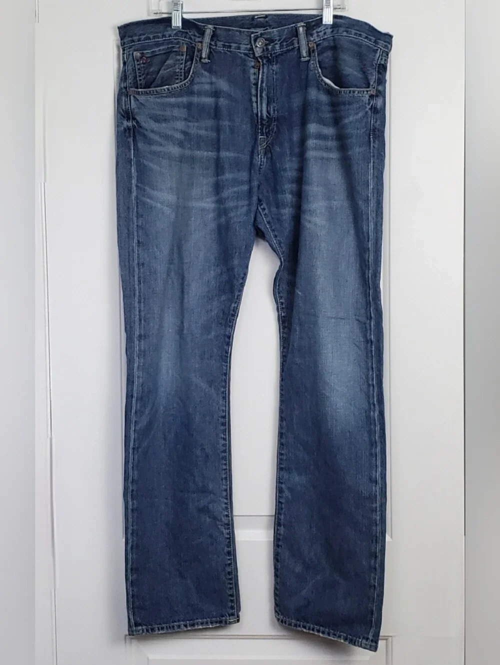 Polo Ralph Lauren Mens Hampton Straight Denim Jeans Relaxed - Size 36/32 - GUC